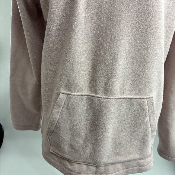 Lands End Womens Hoodie Pullover Fleece Kangaroo Pocket Size S - Picture 2 of 7